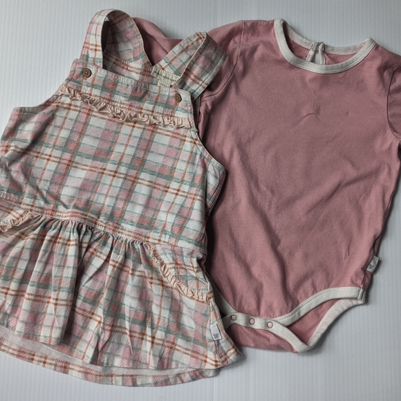 Burt's Bees Organic Cotton Fall Outfit Sz.18 mon - Picture 2 of 10